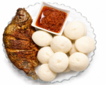 Ablo, plat africain, poisson grillé, sauce africaine, spécialité ouest africaine, nahanok agro