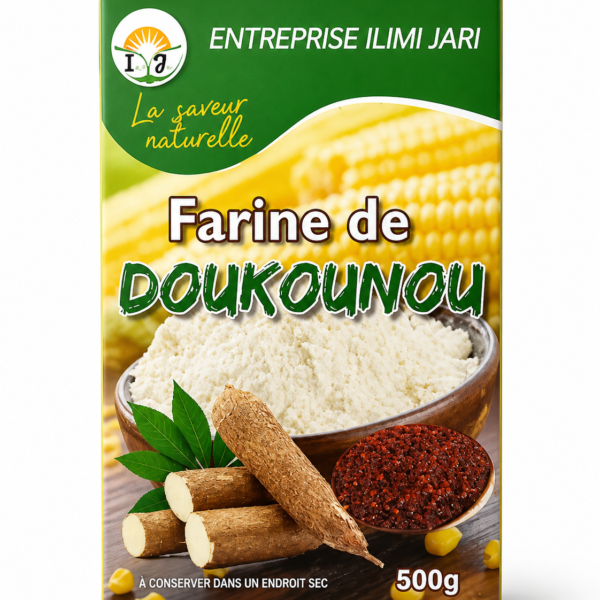 Farine de Doukounou 500g Ilimi Jari – vue avant