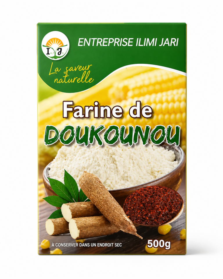 Farine de Doukounou 500g Ilimi Jari – vue avant