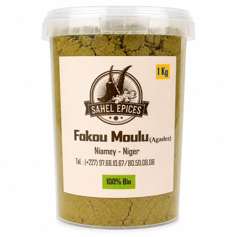 Fakou Moulu bio d’Agadez feuilles de corète moulu du Niger
