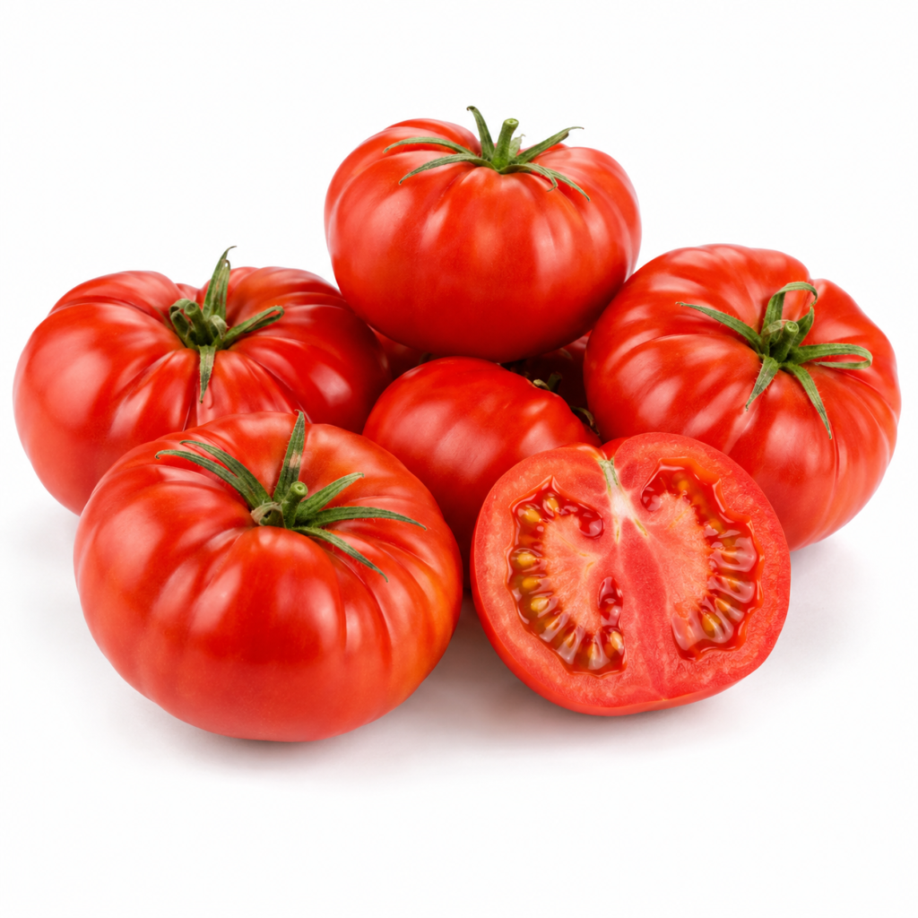 Tomates fraîches Marmande du Niger sélectionnées directement auprès de producteurs locaux.