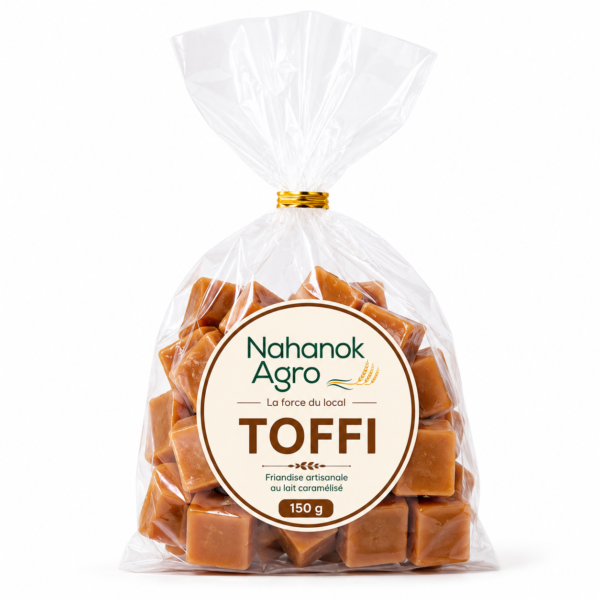 ALT Toffi artisanal au lait caramélisé fabriqué au Niger.